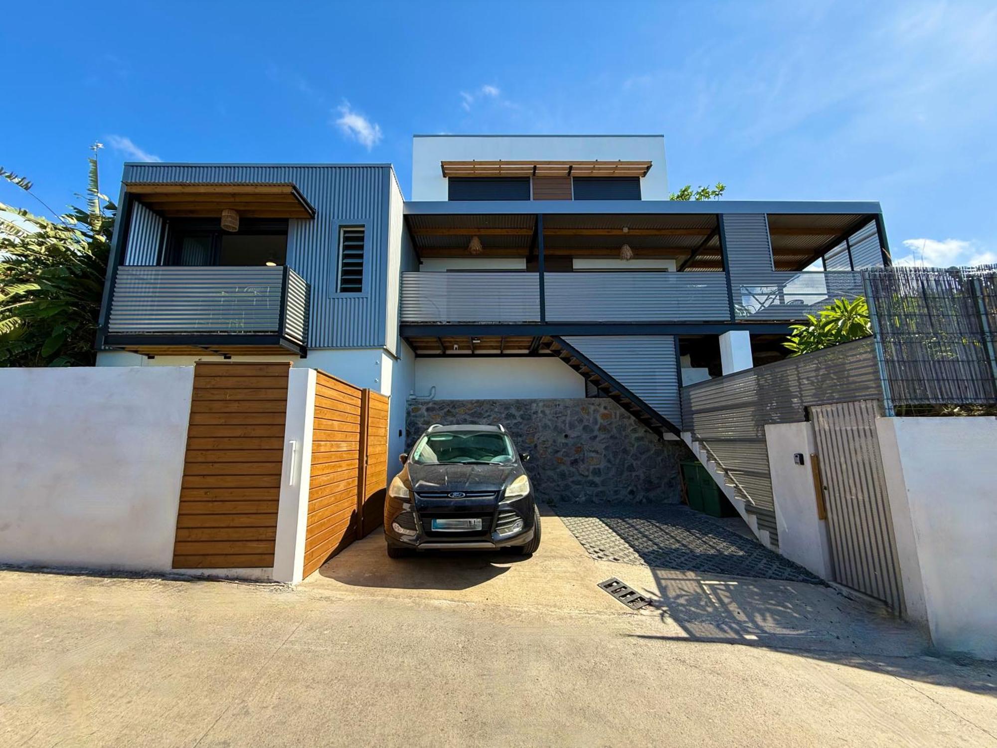 Aloes - Villa Salba. Panoramic View. L'Etang-Sale ภายนอก รูปภาพ